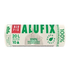 Vrecia na odpadky 20L /10ks Alufix Green Nature BIO