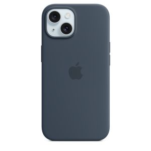 iPhone 15+ Silicone Case with MagSafe - Storm Blue MXQT3ZM/A