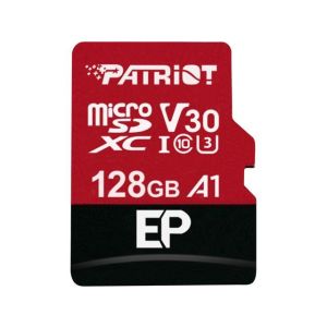 Patriot V30 A1/micro SDXC/128GB/UHS-I U3 / Class 10/+ Adaptér PEF128GEP31MCX