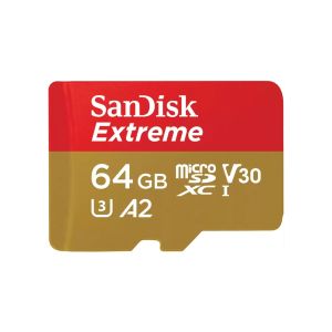 SanDisk Extreme/micro SDXC/64GB/UHS-I U3 / Class 10/+ Adaptér SDSQXAH-064G-GN6MA