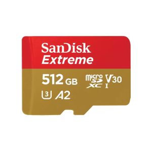 SanDisk Extreme/micro SDXC/512GB/UHS-I U3 / Class 10/+ Adaptér SDSQXAV-512G-GN6MA