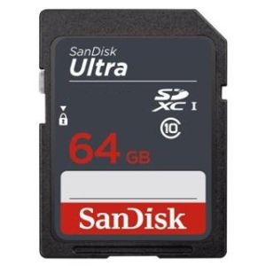 SanDisk Ultra/SDXC/64GB/UHS-I U1 / Class 10 SDSDUNR-064G-GN3IN