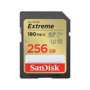 SanDisk Extreme/SDXC/256GB/UHS-I U3 / Class 10 SDSDXVV-256G-GNCIN