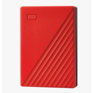 WD My Passport/4TB/HDD/Externý/2.5"/Červená/3R WDBPKJ0040BRD-WESN