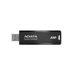 ADATA SC610/2TB/SSD/Externá/Čierna/5R SC610-2000G-CBK/RD