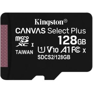 Kingston Canvas Select Plus A1/micro SDXC/128GB/UHS-I U1 / Class 10 SDCS2/128GBSP