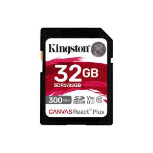 Kingston Canvas React Plus/SDXC/32GB/UHS-II U3/Class 10 SDR2/32GB