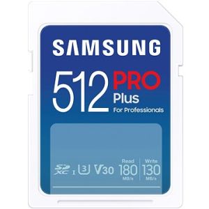 Samsung/SDXC/512GB/USB 3.0/USB-A/Class 10/+ Adaptér/Modrá MB-SD512SB/WW