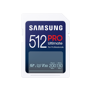 Samsung SDXC PRE ULTIMATE/SDXC/512GB/Class 10 MB-SY512S/WW