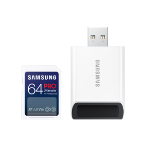 Samsung SDXC PRE ULTIMATE/SDXC/64GB/USB 2.0/Class 10/+ Adaptér MB-SY64SB/WW