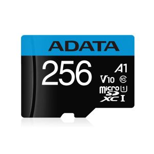 Adata/SDXC/256GB/UHS-I U1 / Class 10/+ Adaptér AUSDX256GUICL10A1-RA1