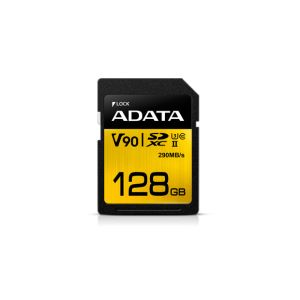 Adata/SDXC/128GB/UHS-II U3 ??/ Class 10 ASDX128GUII3CL10-C