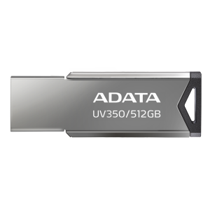 ADATA UV350/512GB/USB 3.2/USB-A/Strieborná AUV350-512G-RBK