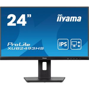 iiyama ProLite/XUB2493HS-B6/23,8"/IPS/FHD/100Hz/0,5ms/Black/3R XUB2493HS-B6