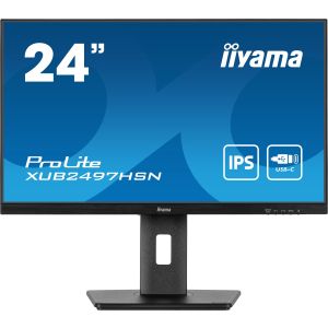 iiyama ProLite/XUB2497HSN-B1/23,8"/IPS/FHD/100Hz/1ms/Black/3R XUB2497HSN-B1