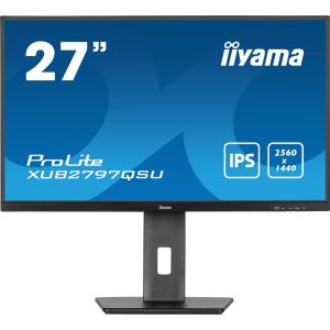 iiyama ProLite/XUB2797QSU-B1/27"/IPS/QHD/100Hz/1ms/Black/3R XUB2797QSU-B1