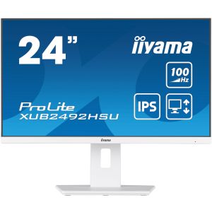 iiyama ProLite/XUB2492HSU-W6/23,8"/IPS/FHD/100Hz/0,4ms/White/3R XUB2492HSU-W6