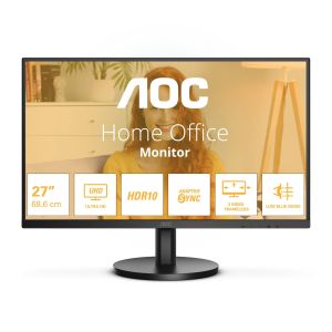 AOC/U27B3M/27"/VA/4K UHD/60Hz/4ms/Black/3R U27B3M