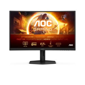 AOC AGON/Gaming C27G4ZXU/27"/VA/FHD/280Hz/1ms/Black/3R C27G4ZXU