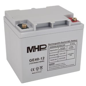 MHPower GE40-12 Gelový akumulátor 12V/40Ah GE40-12