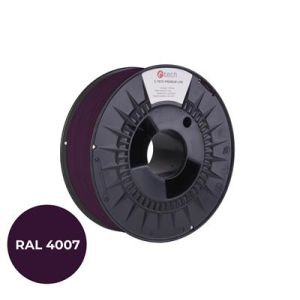 Tlačová struna (filament) C-TECH PREMIUM LINE, PLA, purpurová fialková, RAL4007, 1,75mm, 1kg 3DF-P-PLA1.75-4007