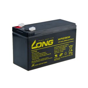 Long 12V 9Ah olověný akumulátor HighRate F2 PBLO-12V009-F2AH