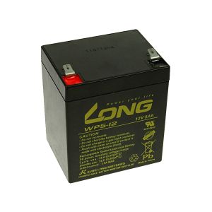 Long 12V 5Ah olověný akumulátor F2 PBLO-12V005-F2A