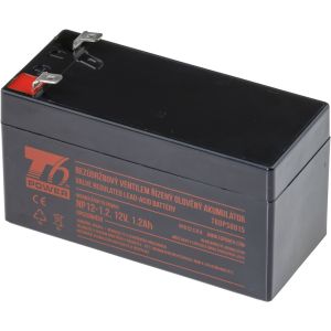 Akumulátor T6 Power NP12-1.2, 12V, 1,2Ah T6UPS0015