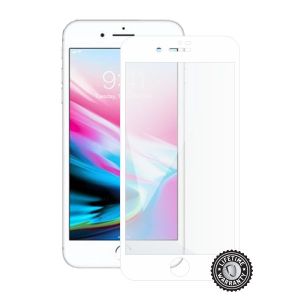 Screenshield APPLE iPhone 8 Plus Tempered Glass Protection (full COVER white) APP-TG3DWIPH8P-D