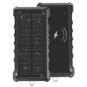 Solárna powerbanka VIKING W24W 24000mAh, QC3.0, bezdrôtové nabíjanie VSPW24W