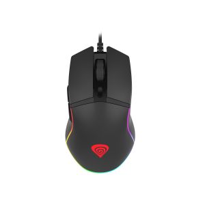 Genesis herná optická myš KRYPTON 220/RGB/6400 DPI/Herná/Optická/6 000 DPI/Drátová USB/Čierna NMG-1770