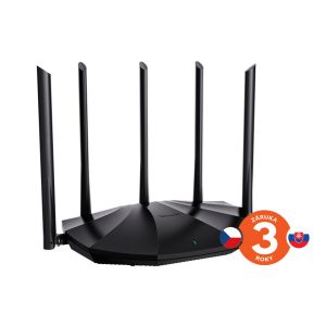 Tenda TX2 Pre AX1500 WiFi6 Router, 1x GWAN, 3x GLAN, IPv6, 5x 6dBi anténa, WPA3, SK App 75011948