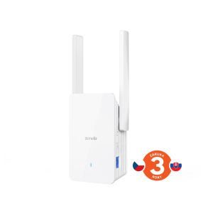 Tenda A23 - WiFi Range Extender AX1500 WiFi 6, opakovač 1501 Mb/s, 1x GLAN 1 Gb/s, WPS, 2x 5dBi, WPA3 75011989