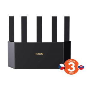 Tenda TX12L Pre AX3000 WiFi 6 Mesh Router, 1x GWAN, 3x GLAN, IPv6, 5x 6dBi, WPA 3, CZ app 75011990