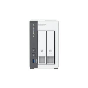 QNAP TS-216G (4core 2,0 GHz + NPU, 4 GB RAM, 2x SATA, 1x GbE, 1x 2,5 GbE, 2x USB 2.0, 1x USB 3.2) TS-216G