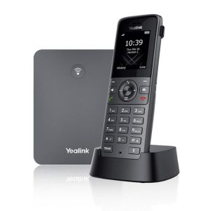 Yealink W73P, IP DECT báza + rúčka, PoE, 1,8" bar.disp., až 10 rúčok W73P