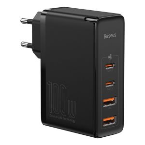 Baseus CCGAN2P-L01 GaN2 Pro Quick Nabíjačka 2xUSB + 2xUSB-C 100W Black 6953156204683