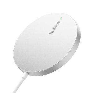 Baseus Bezdrôtová nabíjačka do siete Simple Mini3 15W USB-C biela 6932172618650