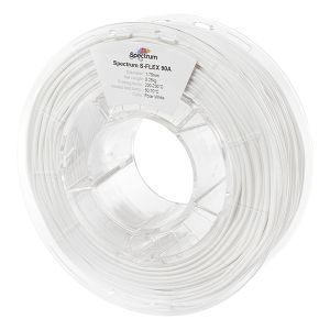 Spectrum 3D filament, S-Flex 90A, 1,75mm, 250g, 80261, polar white