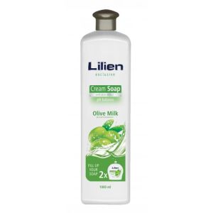 Tekuté mydlo krémove Lilien 1l Oliva milk