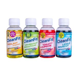 Cleanfit čistiace ultrakoncentráty - sada 4 ks