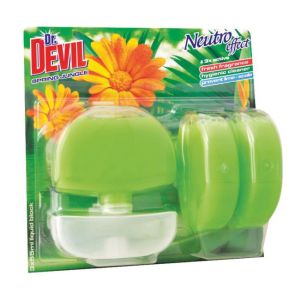 Dr. Devil závesný WC gél 3 x 55 ml - Spring Jungle