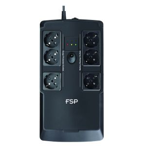 FSP UPS NanoFit 600, 600 VA / 360 W, 2xUSB power, LED, offline PPF3602301