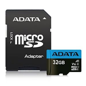 Adata/micro SDHC/32GB/UHS-I U1 / Class 10/+ Adaptér AUSDH32GUICL10A1-RA1