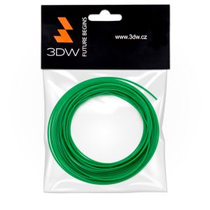 3DW - ABS filament 1,75mm zelená, 10m, tlač 220-250 ° C D11606