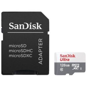 SanDisk Ultra/micro SDXC/128GB/UHS-I U1 / Class 10/+ Adaptér SDSQUNR-128G-GN3MA