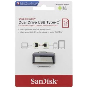 SanDisk Ultra Dual/32 GB/USB 3.1/USB-A + USB-C SDDDC2-032G-G46