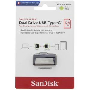 SanDisk Ultra Dual/128 GB/USB 3.1/USB-A + USB-C SDDDC2-128G-G46