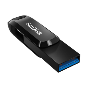 SanDisk Ultra Dual Drive Go/64 GB/USB 3.1/USB-A + USB-C/Čierna SDDDC3-064G-G46