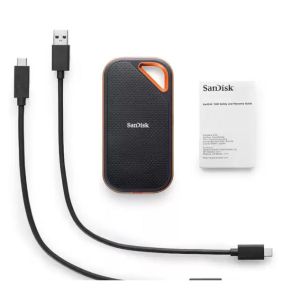 Sandisk Extreme/4TB/SSD/Externý/2.5"/Čierna/5R SDSSDE81-4T00-G25